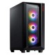 CRUISER BLACK (CRUISERST-BKCWW) (Midi-Tower, черный, TG, 120mm ARGB fan*3)