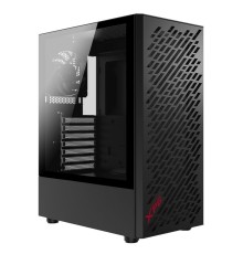 VALOR AIR BLACK (VALORAIRMT-BKCWW) (Midi-Tower, черный, TG, 120mm fan*4)