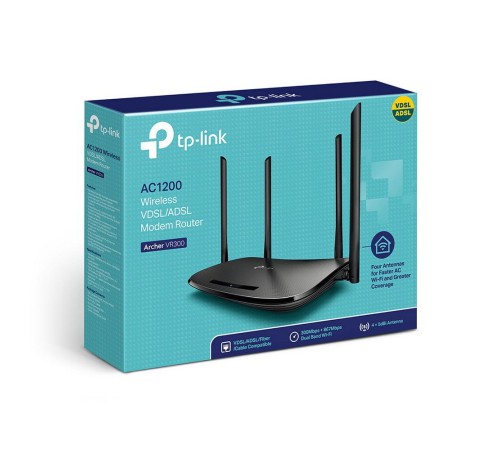 TP-Link Archer VR300 AC1200 Wi-Fi роутер с модемом VDSL/ADSL