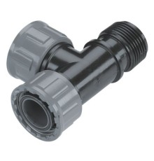 Коннектор Gardena 02751-20.000.00 Д.вх.1" Д.вых.1" черный