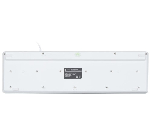 Клавиатура Оклик 500M белый USB slim Multimedia Клавиатура Оклик 500M белый USB slim Multimedia