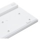 Клавиатура Оклик 500M белый USB slim Multimedia