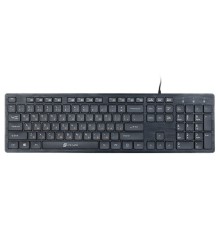 Клавиатура Оклик 520M2U черный/черный USB slim Multimedia