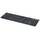 Клавиатура Оклик 520M2U черный/черный USB slim Multimedia