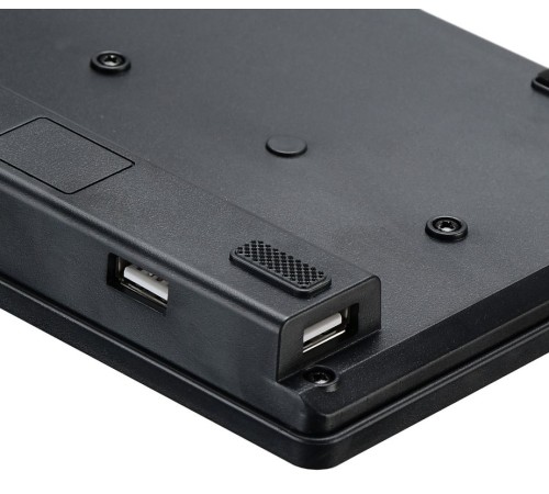 Клавиатура Оклик 520M2U черный/черный USB slim Multimedia Клавиатура Оклик 520M2U черный/черный USB slim Multimedia