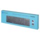 Клавиатура Оклик 520M2U черный/черный USB slim Multimedia