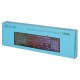 Клавиатура Оклик 550ML черный USB slim Multimedia LED
