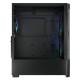 Корпус Cougar Airface RGB Black, 2х140mm + 1x120mm ARGB Fan, ARGB Fan Hub, без БП, черный, ATX