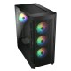Cougar Airface Pro RGB Black 4x120MM ARGB FAN, ARGB FAN HUB, БЕЗ БП, ЧЕРНЫЙ, E-ATX