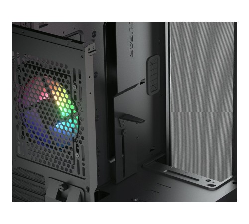 Cougar Airface Pro RGB Black 4x120MM ARGB FAN, ARGB FAN HUB, БЕЗ БП, ЧЕРНЫЙ, E-ATX