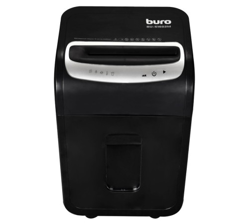Шредер Buro Office BU-S1602M (секр.P-5) фрагменты 16лист. 30лтр. пл.карты CD Шредер Buro Office BU-S1602M (секр.P-5) фрагменты 16лист. 30лтр. пл.карты CD