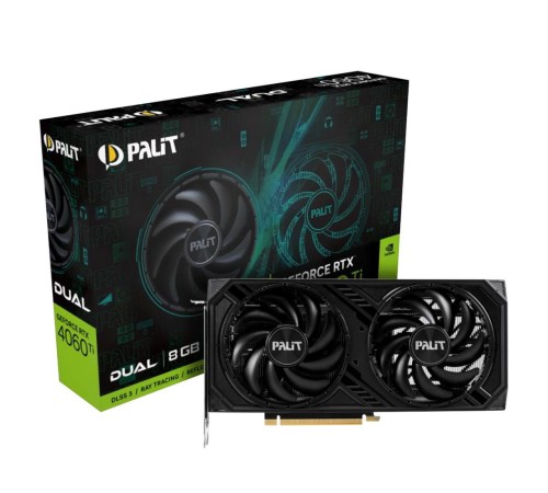 RTX4060Ti DUAL OC 8GB GDDR6 128bit 3-DP HDMI