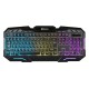 Клавиатура Оклик 700G Dynasty черный USB Multimedia for gamer LED