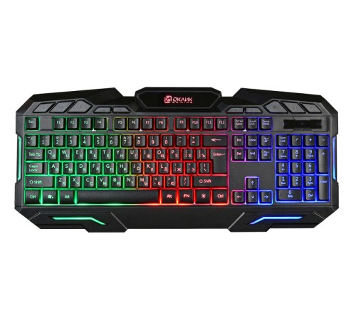 Клавиатура Оклик 700G Dynasty черный USB Multimedia for gamer LED Клавиатура Оклик 700G Dynasty черный USB Multimedia for gamer LED