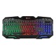 Клавиатура Оклик 700G Dynasty черный USB Multimedia for gamer LED