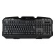 Клавиатура Оклик 700G Dynasty черный USB Multimedia for gamer LED