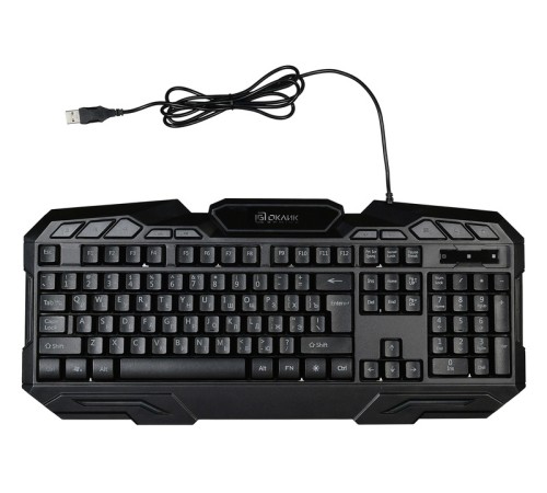 Клавиатура Оклик 700G Dynasty черный USB Multimedia for gamer LED Клавиатура Оклик 700G Dynasty черный USB Multimedia for gamer LED