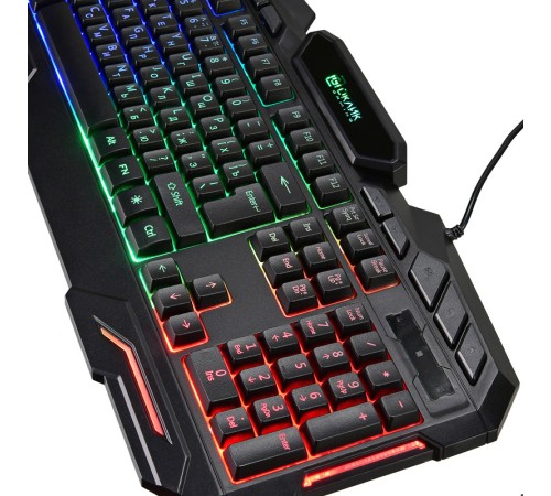 Клавиатура Оклик 700G Dynasty черный USB Multimedia for gamer LED Клавиатура Оклик 700G Dynasty черный USB Multimedia for gamer LED
