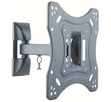 Кронштейн для телевизора Ultramounts UM 865 черный 23"-42" макс.20кг настенный поворотно-выдвижной и наклонный