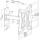 Кронштейн для телевизора Ultramounts UM 865 черный 23"-42" макс.20кг настенный поворотно-выдвижной и наклонный