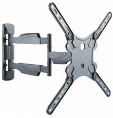 Кронштейн для телевизора Ultramounts UM 871 черный 23"-55" макс.35кг настенный поворотно-выдвижной и наклонный