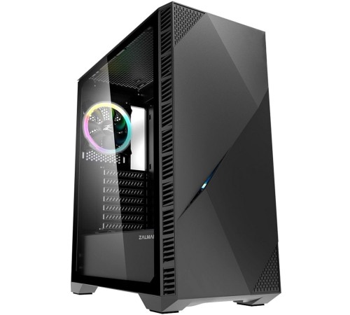 Корпус Zalman Z3 Iceberg черный без БП ATX 1x120mm 2xUSB2.0 1xUSB3.0 audio bott PSU