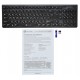 Клавиатура Оклик 880S черный USB беспроводная slim Multimedia