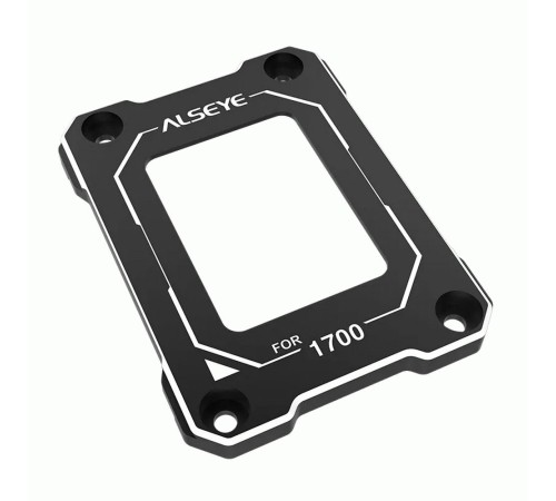 Protect Cap Alseye 70.2*53.4*5.6mm, AL, fine sandblasting + anodic black + bright edge surface, ALSEYE LOGO and 1700 information, PANTONE Cool Gray 7C