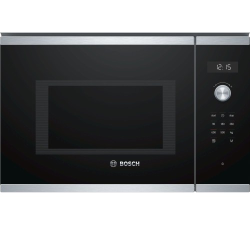 Микроволновая печь Bosch BFL554MS0 25л. 900Вт нержавеющая сталь/черный (встраиваемая)