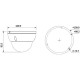 Камера видеонаблюдения IP Dahua DH-IPC-HDBW1431EP-S-0360B 3.6-3.6мм цв. корп.:белый
