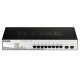 Коммутатор D-Link DGS-1210-10P/F3A, L2 Smart Switch with  8 10/100/1000Base-T ports and 2 1000Base-X SFP ports (8 PoE ports 802.3af/802.3at (30 W), PoE Budget 78 W).16K Mac address, 802.3x Flow Control, 4K of 8 (DGS-1210-10P/F3A)