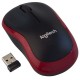 Мышь беспроводная Logitech M185 Red красная, оптическая, 1000dpi, 2.4GHz, USB-ресивер Logitech Unifying®