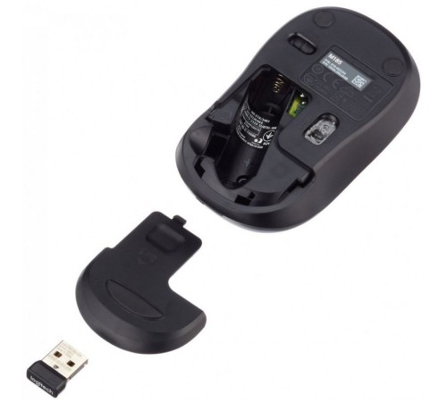 Мышь беспроводная Logitech M185 Red красная, оптическая, 1000dpi, 2.4GHz, USB-ресивер Logitech Unifying®