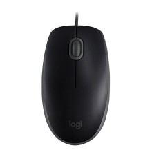 910-005502 Мышь Logitech M110 Silent Black [бесшумная, оптическая, 1000dpi, USB, 1.8м]