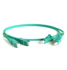 Hyperline FC-D2-503-LC/PR-SC/PR-H-1M-LSZH-AQ Патч-корд волоконно-оптический (шнур) MM 50/125(OM3), LC-SC, duplex, 10G, LSZH, 1 м Hyperline FC-D2-503-LC/PR-SC/PR-H-1M-LSZH-AQ