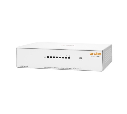 Aruba Instant on 1430 8G unmanaged fanless Switch Aruba Instant on 1430 8G unmanaged fanless Switch