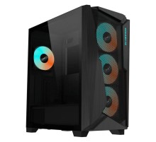 C301 Glass MidTower, ATX, USB-C x1, USB3.0 x2, Audio I/O, GPU:400mm, Black, TG