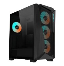 C301 Glass MidTower, ATX, USB-C x1, USB3.0 x2, Audio I/O, GPU:400mm, Black, TG