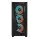 C301 Glass MidTower, ATX, USB-C x1, USB3.0 x2, Audio I/O, GPU:400mm, Black, TG
