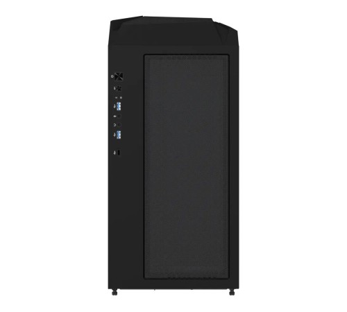 C301 Glass MidTower, ATX, USB-C x1, USB3.0 x2, Audio I/O, GPU:400mm, Black, TG