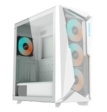 C301 Glass White MidTower, ATX, USB-C x1, USB3.0 x2, Audio I/O, GPU:400mm, Black, TG