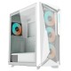 C301 Glass White MidTower, ATX, USB-C x1, USB3.0 x2, Audio I/O, GPU:400mm, Black, TG