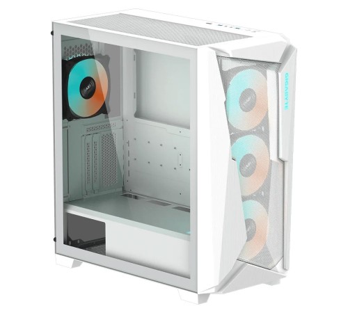 C301 Glass White MidTower, ATX, USB-C x1, USB3.0 x2, Audio I/O, GPU:400mm, Black, TG
