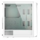 C301 Glass White MidTower, ATX, USB-C x1, USB3.0 x2, Audio I/O, GPU:400mm, Black, TG