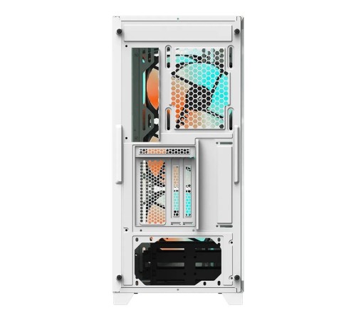 C301 Glass White MidTower, ATX, USB-C x1, USB3.0 x2, Audio I/O, GPU:400mm, Black, TG