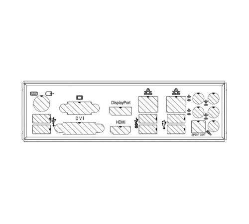 Заглушка корпусная задняя без отверстий MCP-260-00063-1N SUPERMICRO Заглушка корпусная задняя без отверстий MCP-260-00063-1N SUPERMICRO