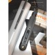 Набор технических ножей "Home Series Black" Deli HT4003 (ножи 9мм+18мм+Т-образный), эксклюзивный дизайн, корпус из высококачественного софттач пластика