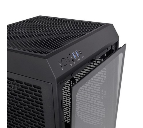 The Tower 200 /Black/Win/SPCC/Tempered Glass*1/CT140 Fan*2/Color Box CA-1X9-00S1WN-00
