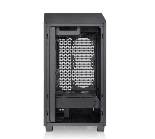 The Tower 200 /Black/Win/SPCC/Tempered Glass*1/CT140 Fan*2/Color Box CA-1X9-00S1WN-00
