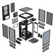 The Tower 200 /Black/Win/SPCC/Tempered Glass*1/CT140 Fan*2/Color Box CA-1X9-00S1WN-00